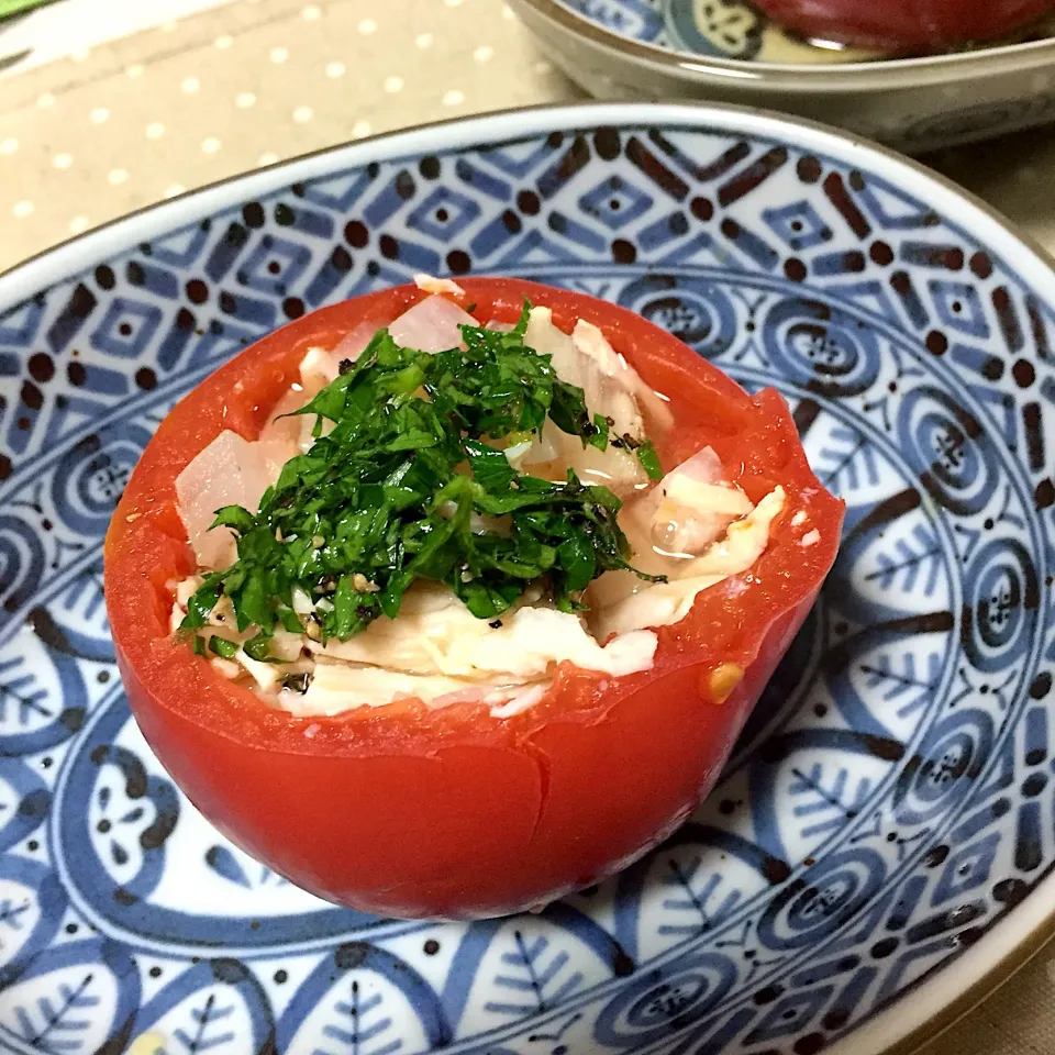 トマトのファルシ🍅|チィズママさん