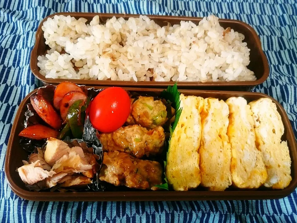 ☆今日のお弁当☆  パパのお弁当作り始めました。|hamamaさん