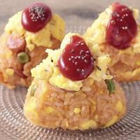 えびみみさんのオムライスおにぎり #レシピブログ #RecipeBlog