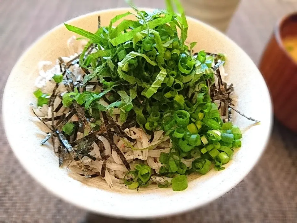 5/2(木)の朝ご飯🌄🍴は、しらす丼🍜|yokoさん