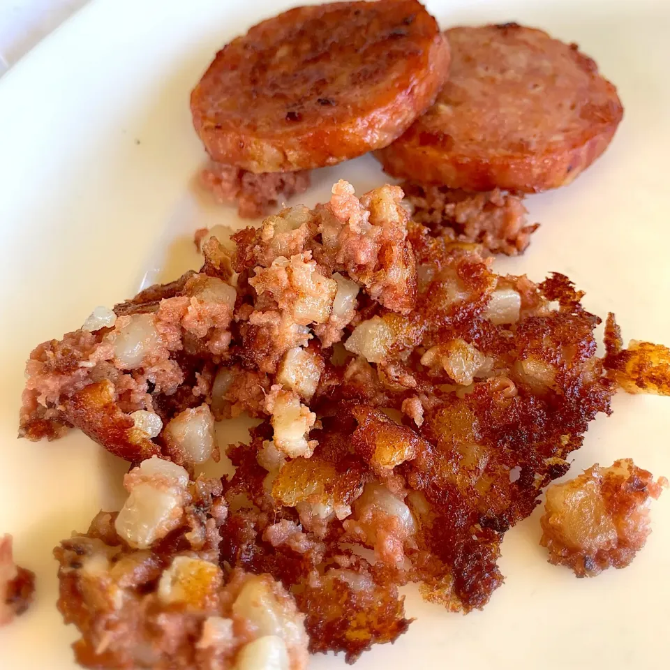 Corn Beef Hash and Portuguese Sausage|Junya Tanakaさん