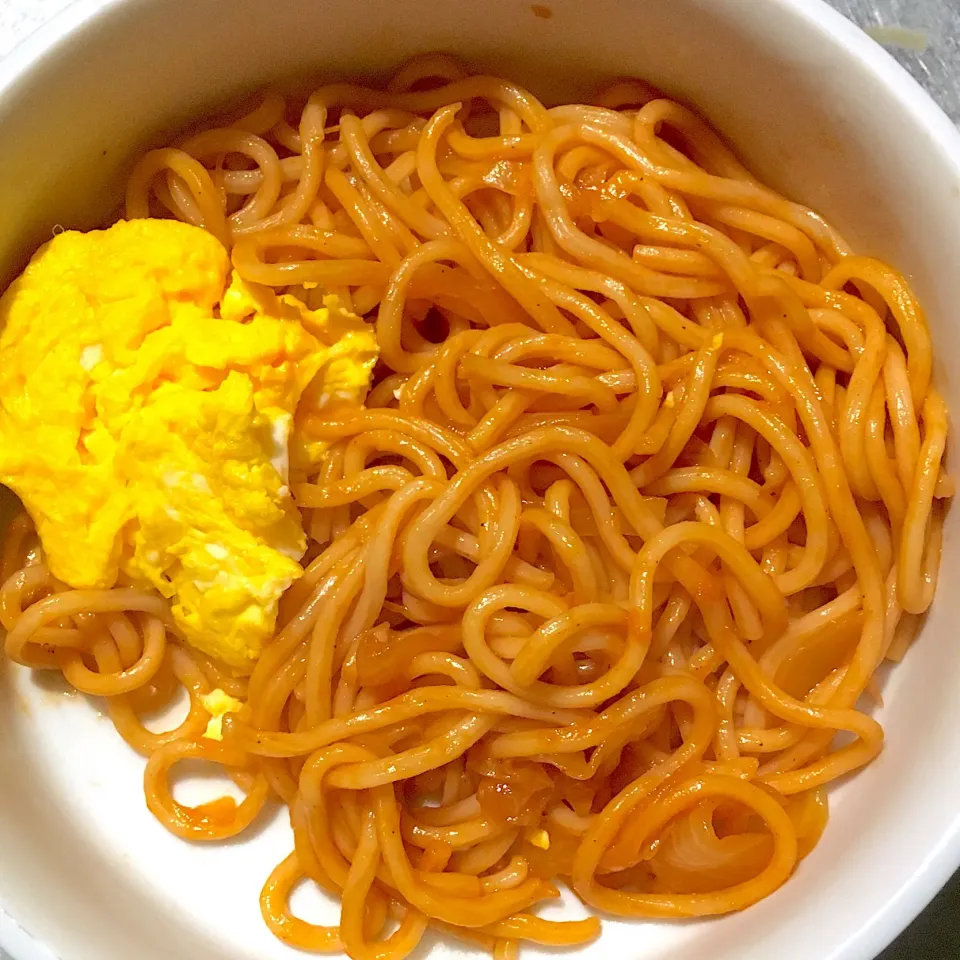 スパゲティ🍝と卵焼き|akiraさん