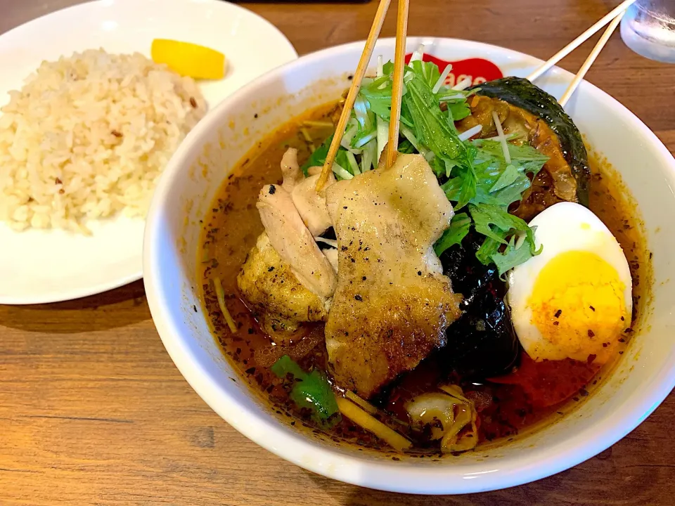 パリパリ知床鶏と野菜カレー|sonoさん