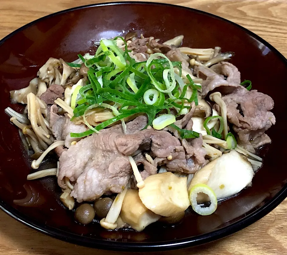 豚肉ときのこ炒め|まぁたんさん