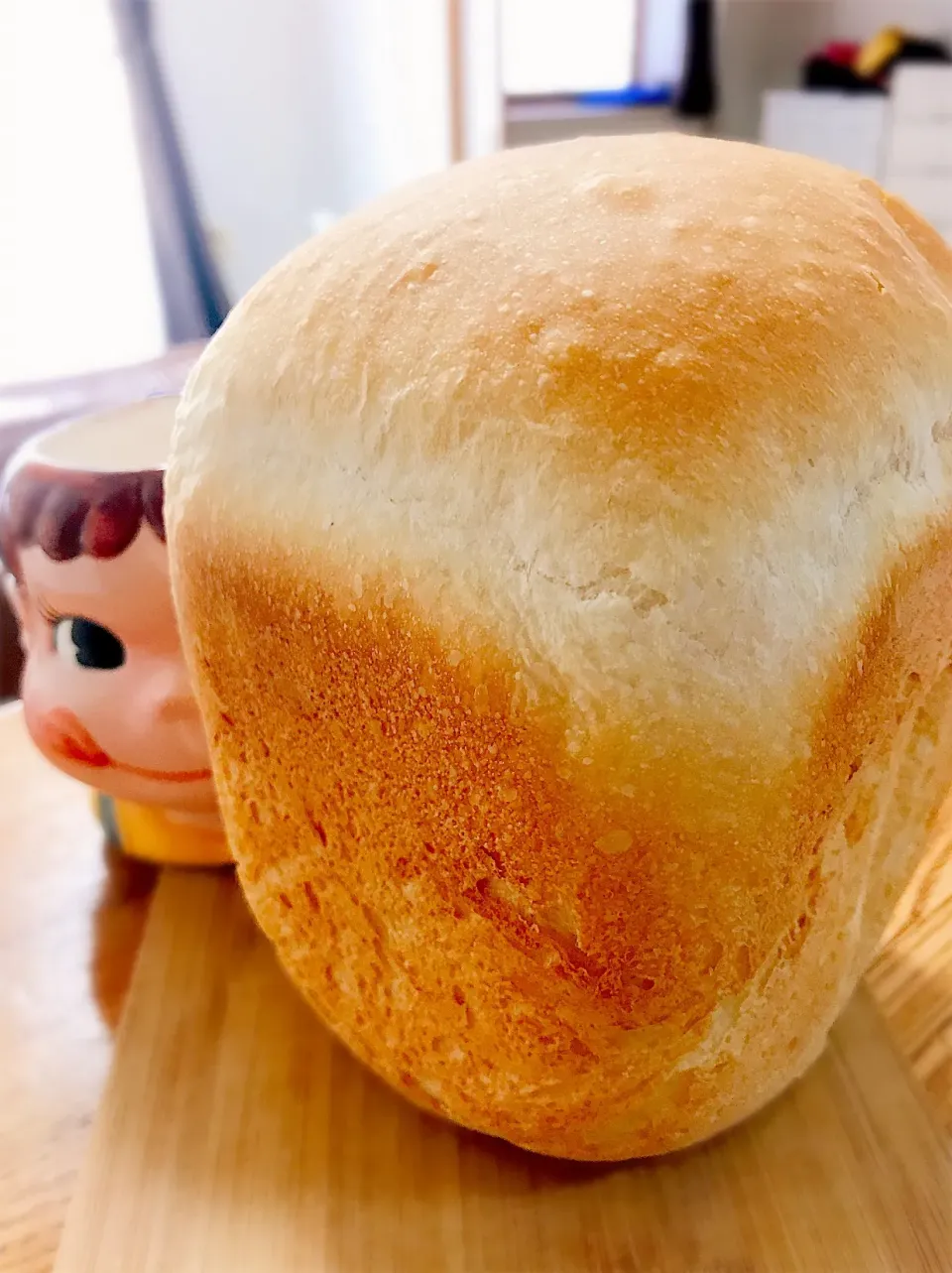 Snapdishの料理写真:HBでふわふわ♡サンドイッチ用食パン。|ぽき。さん