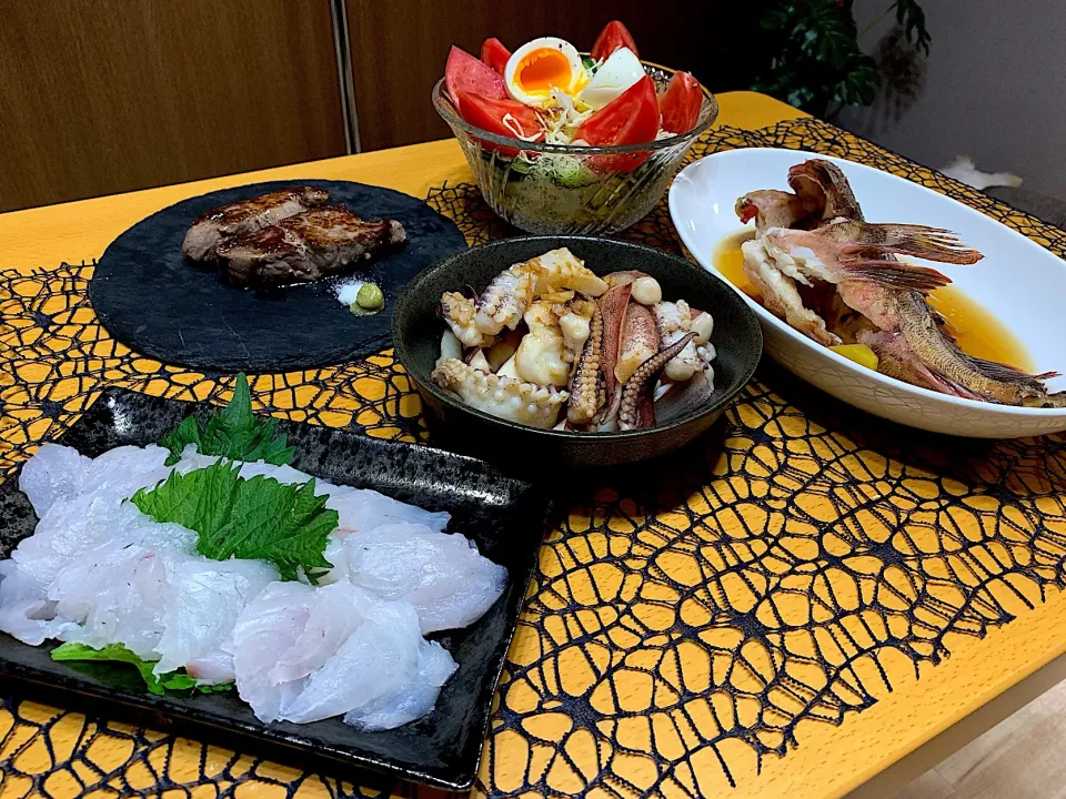 釣った魚で晩御飯🐟|みっきーさん