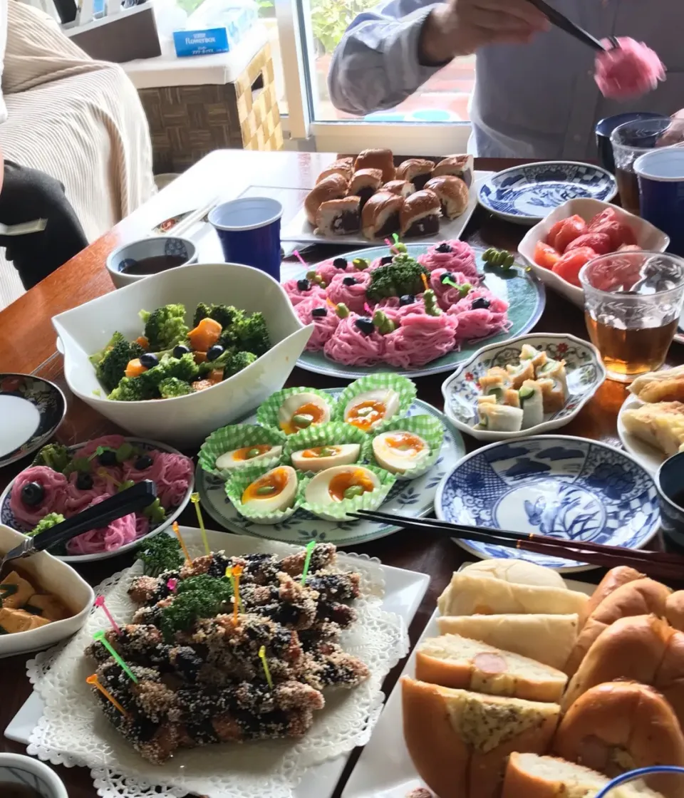 少し早い子供の日 海の公園潮干狩りの後の昼ごはん|シュトママさん