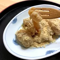 Snapdishの料理写真:🍵夜お茶Time〜♬ トロントロン 柔らか わらび餅🍵