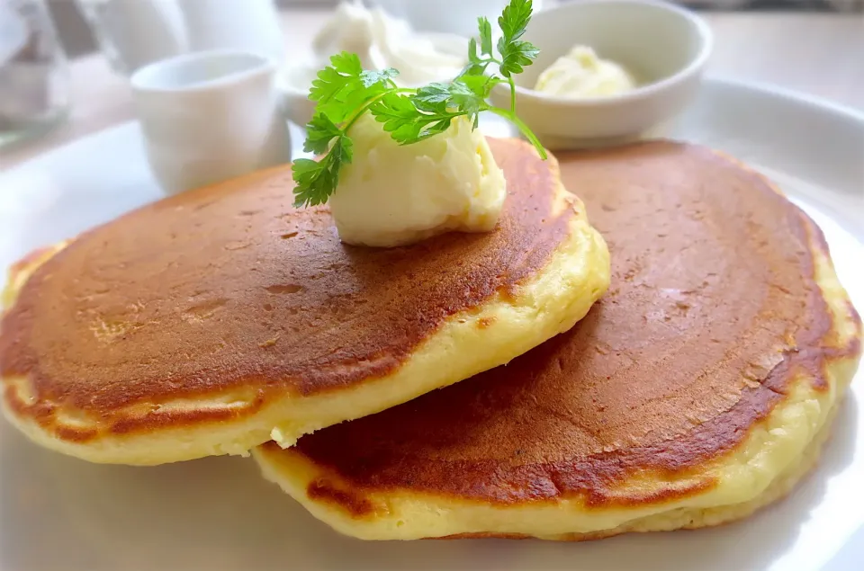 発酵バターの窯出しフレンチパンケーキ@Butter 横浜ベイウォーク|Mickeeさん