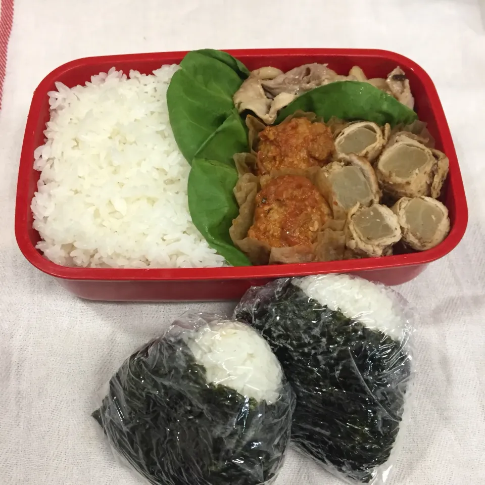 Snapdishの料理写真:男子高校生弁当No.576・今日も感謝弁当|mickyさん