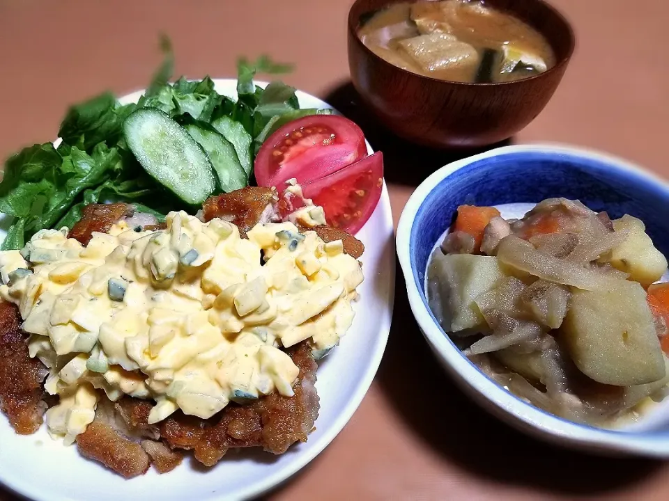 Snapdishの料理写真:♡チキン南蛮♡|るちゃさん