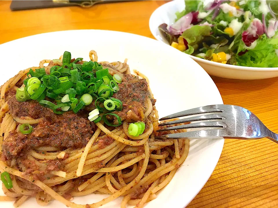 Snapdishの料理写真:ホタルイカのジェノベーゼ❤|kikuさん