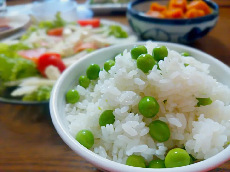 豆ごはん|やっこさん