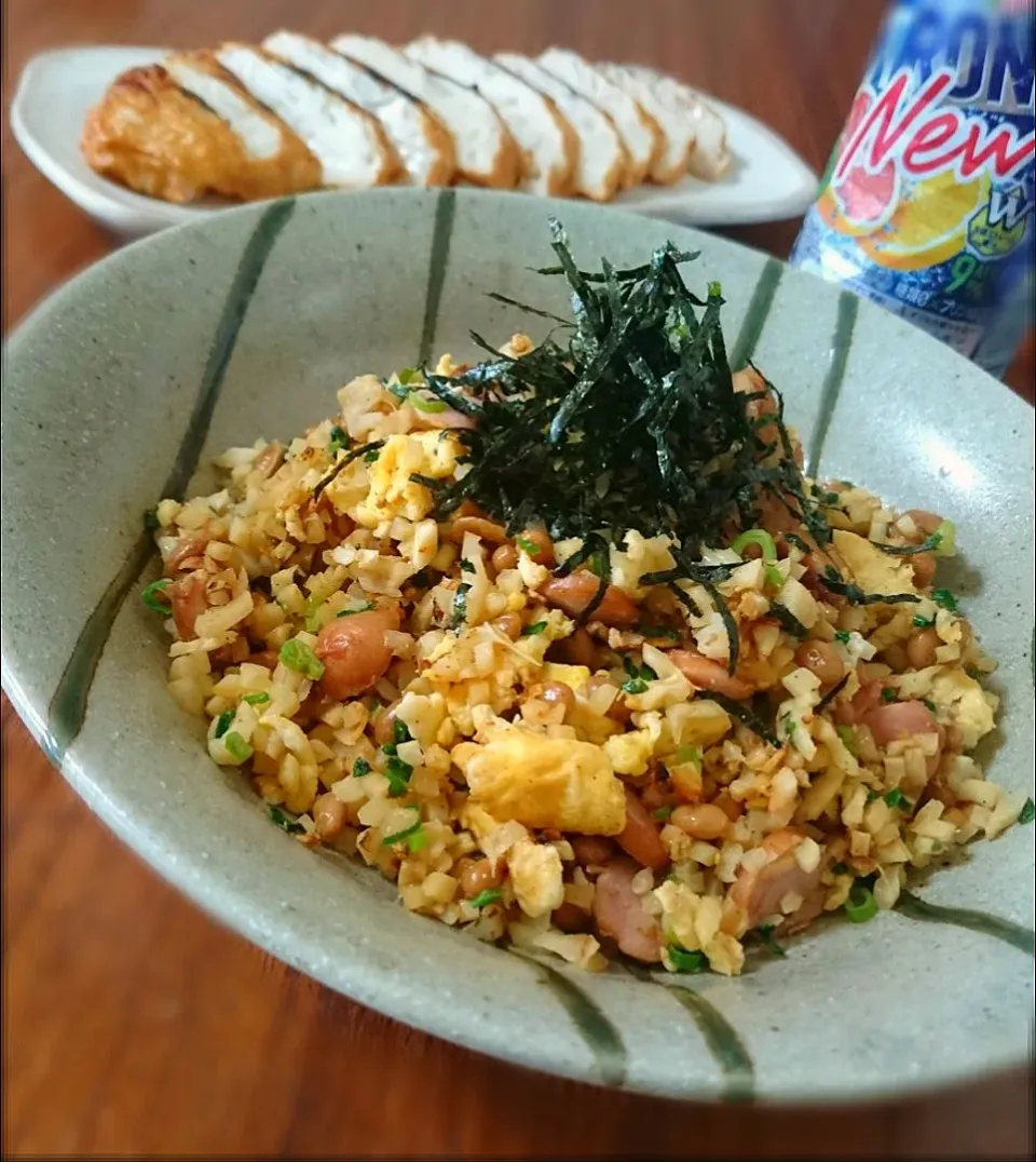 ひんこない納豆ﾁｬｰﾊﾝ|まりおさん