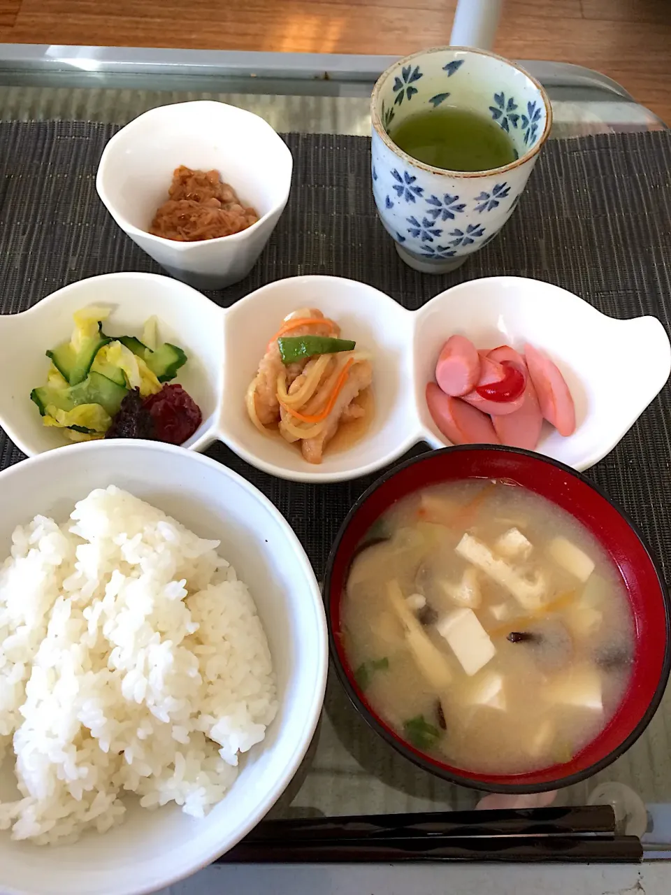 Snapdishの料理写真:男前美容師の朝ごはん2019年5月5日|Booパパさん