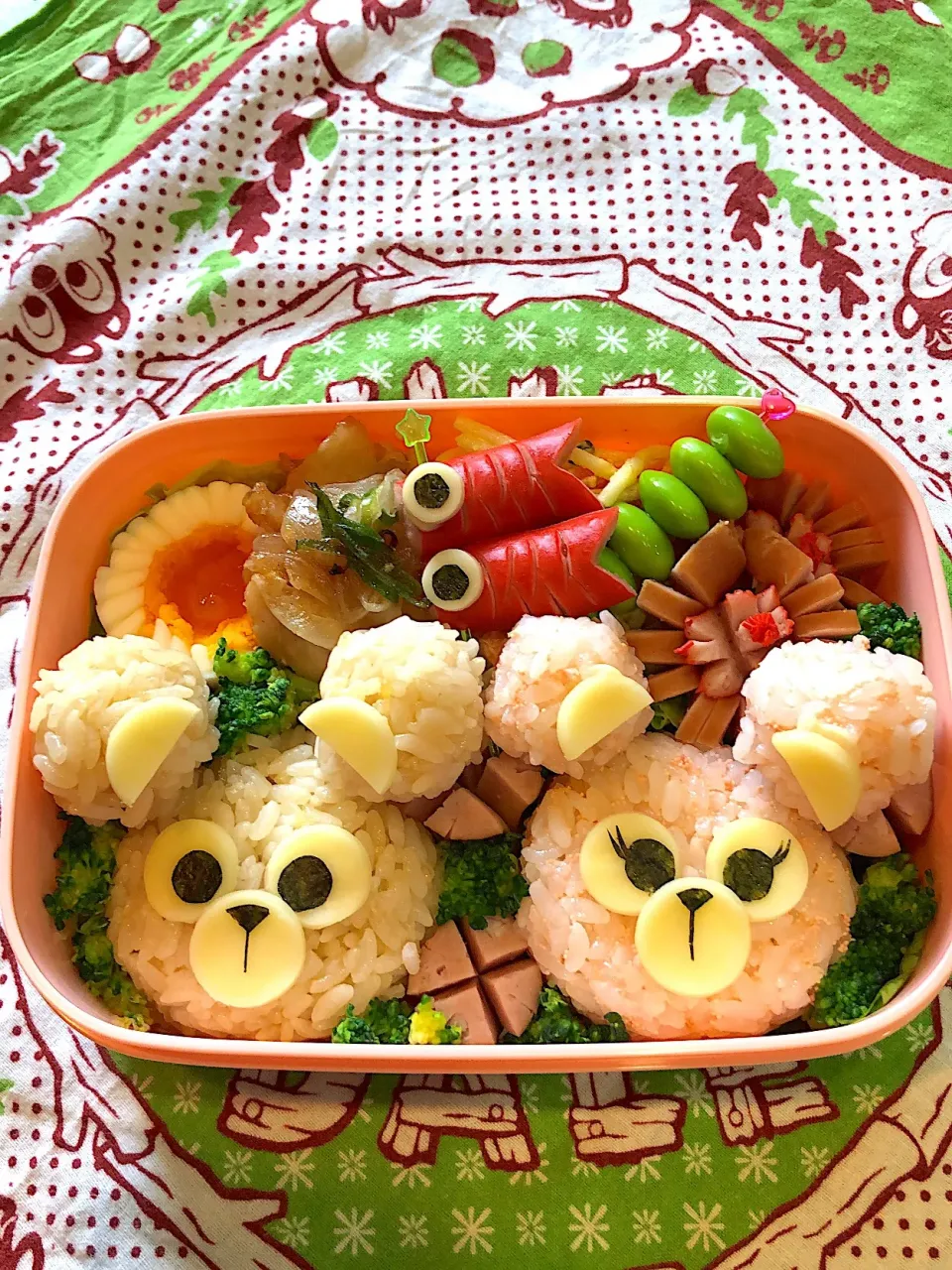 Snapdishの料理写真:ダッフィー弁当|Takakoさん