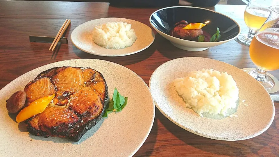 地ビールレストランでランチ|卯月さん