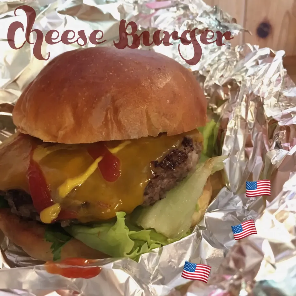 CHEESE BURGER🍔🇺🇸|七海さん