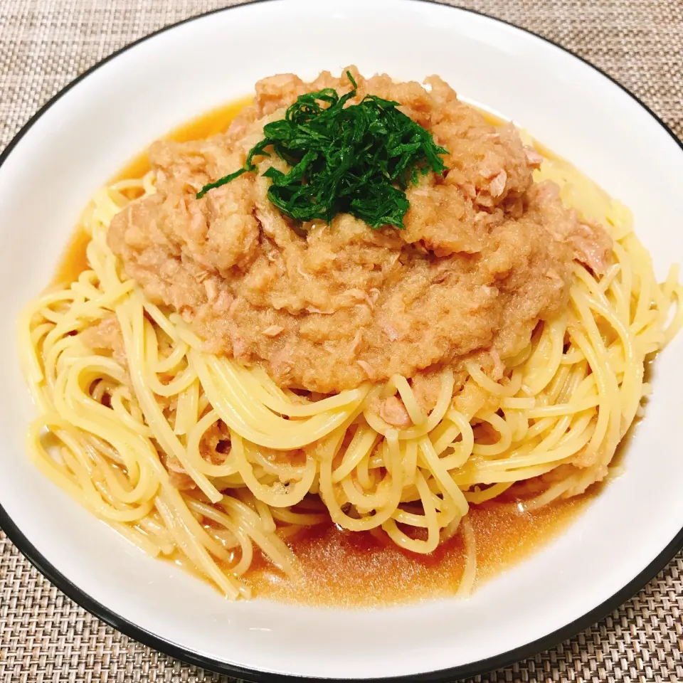 Snapdishの料理写真:☆ツナおろしパスタ|Asamiさん