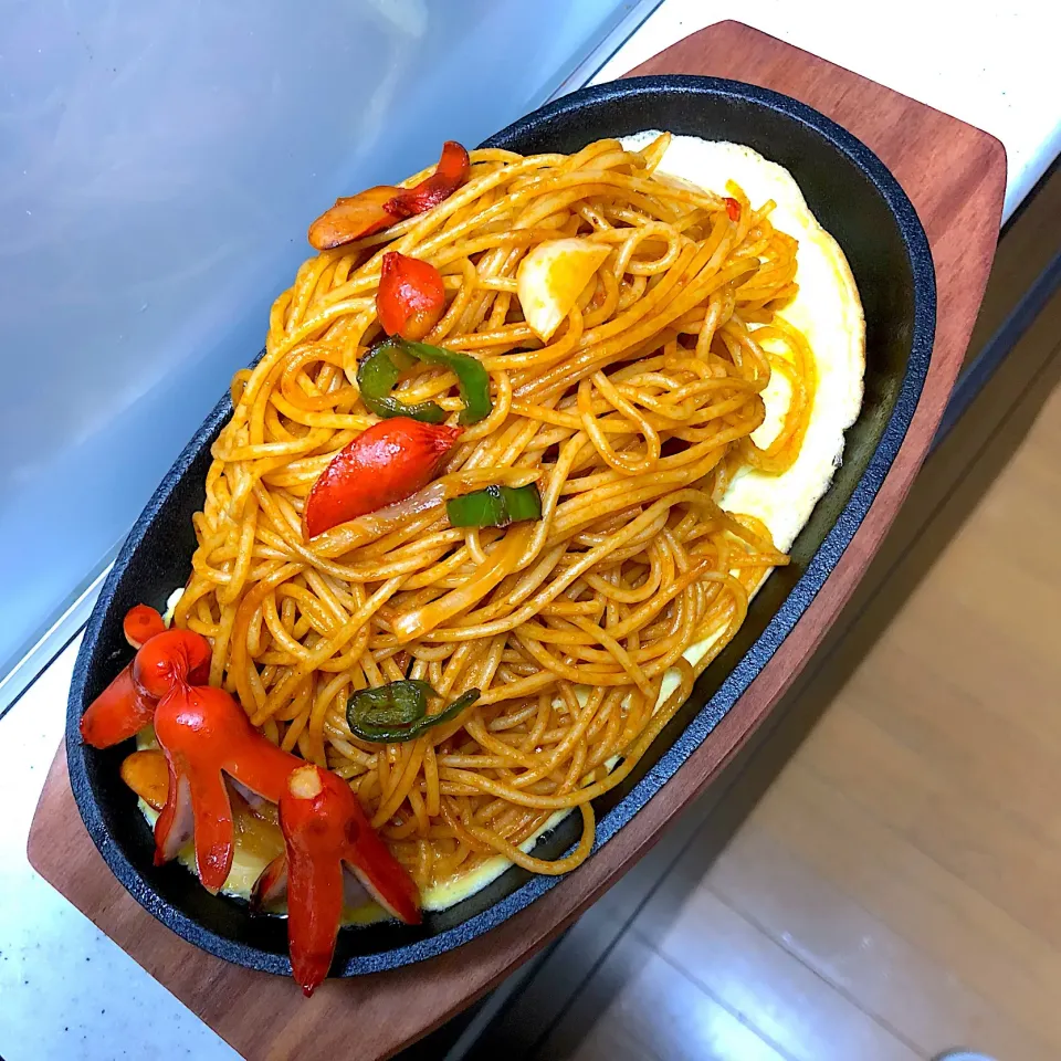 鉄板ナポリタン🍝|ラブリー心愛さん