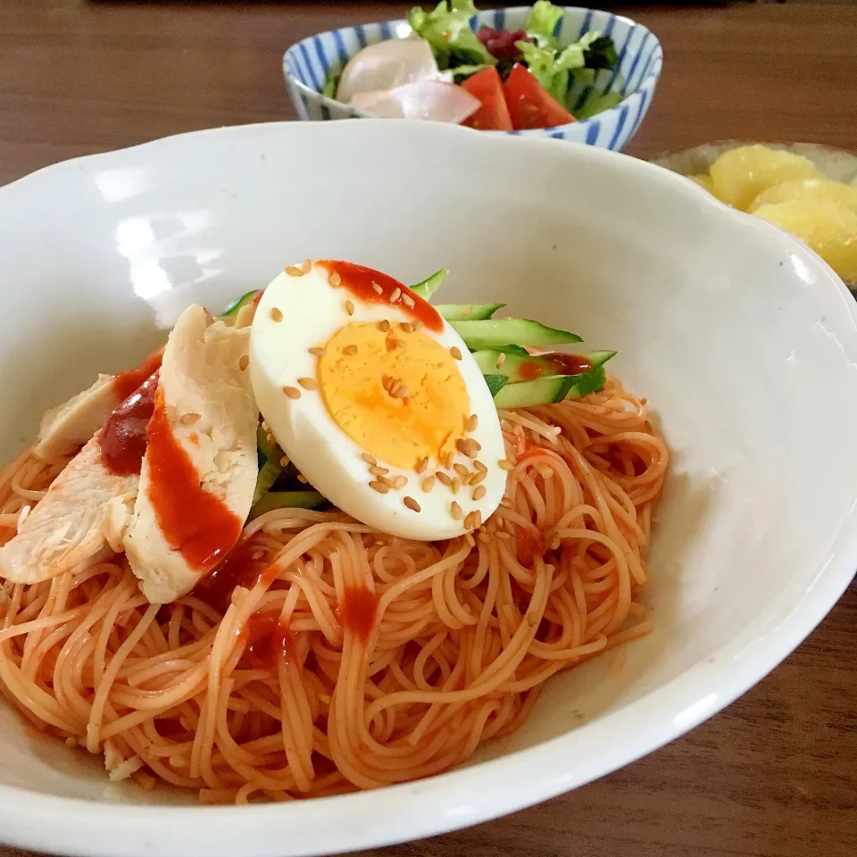 Snapdishの料理写真:narutoさんのビビン麺 #楽天レシピ|楽天レシピさん