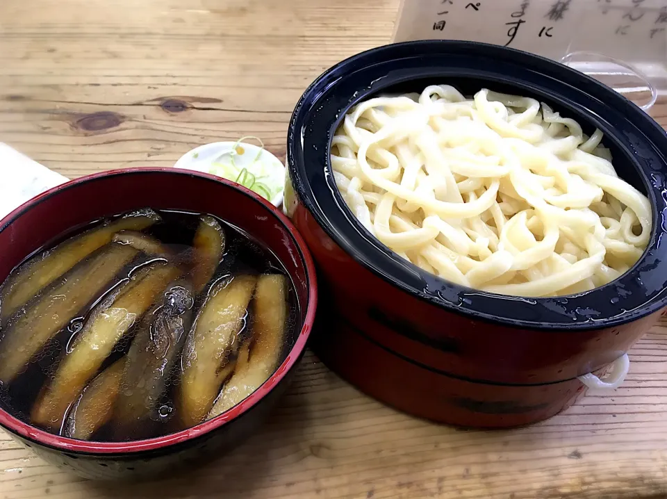 なす汁うどん特大|リフルシャッフルさん