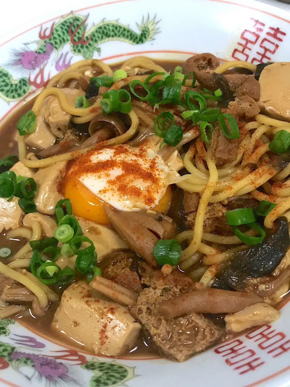 焼きそばの麺＋味噌汁＋卵とネギ＝ウマヒ♫‼️wwwwx|Yoshihiro Andoさん