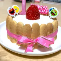 一歳誕生日ケーキ！|さおりさん