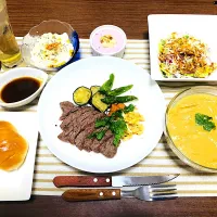 牛肉のステーキ#学生#一人暮らし#学生料理|井川涼平さん