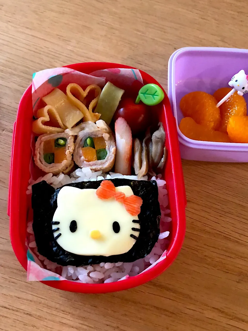 Snapdishの料理写真:キティちゃん弁当♡|はるmamaさん