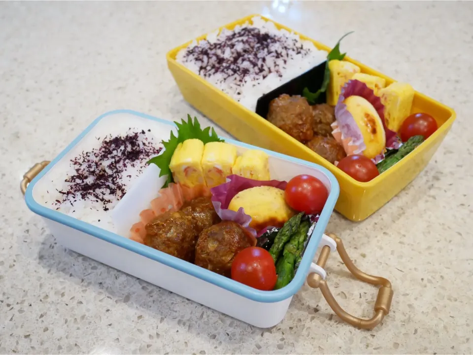 Snapdishの料理写真:19/05/07 父娘弁当♪|ikukoさん