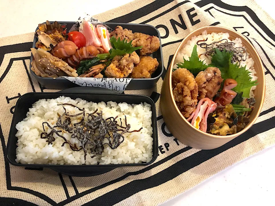 旦那弁当＆息子弁当🍱|naaaaaaa♡さん