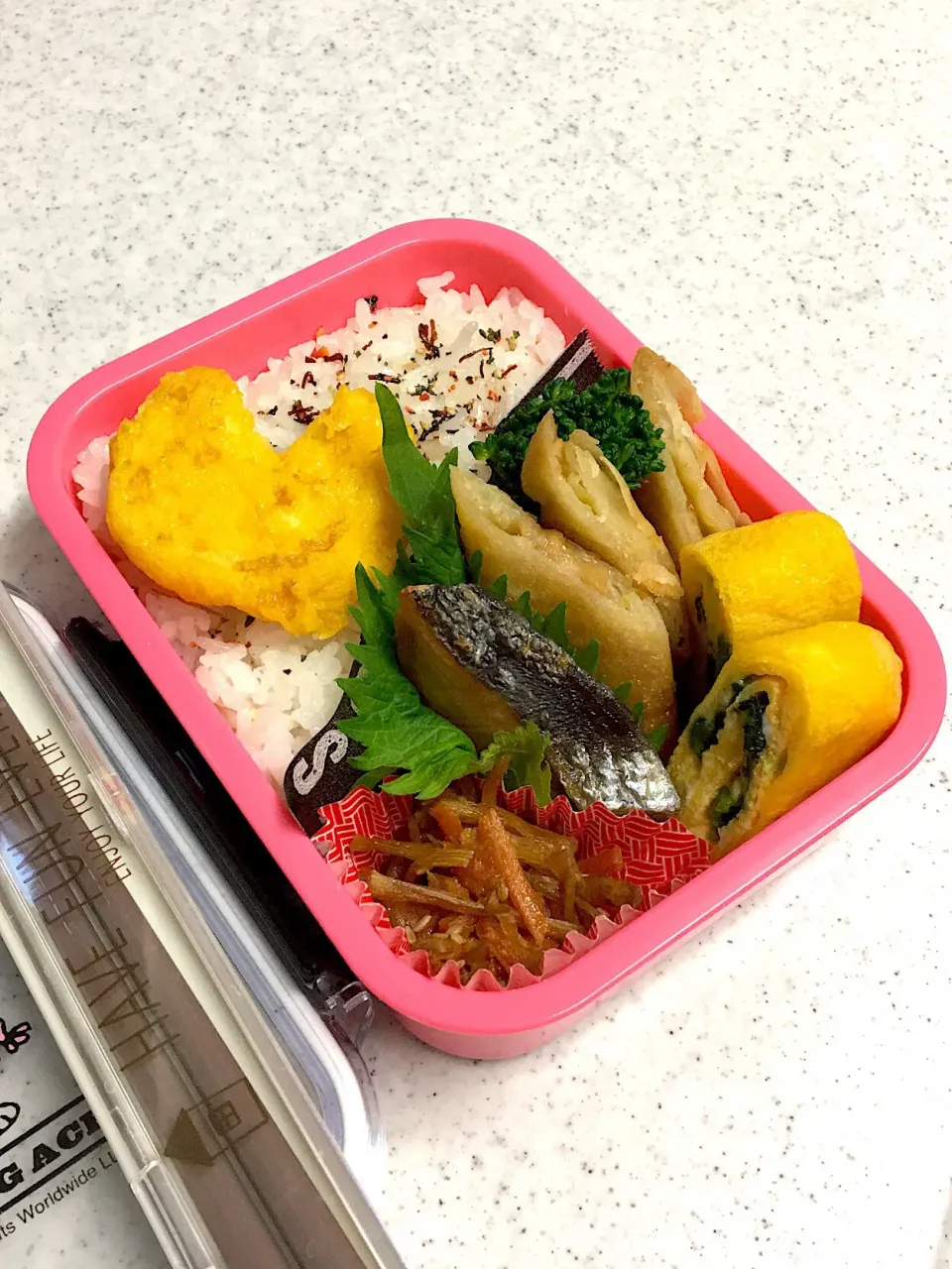 今日のお弁当 #女子高生のお弁当|料理嫌いなおかあさんさん