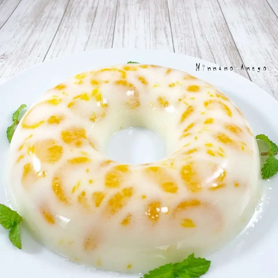 みかんのさっぱり牛乳寒天 | みんなのあねご　My world diary|みんなのあねごさん