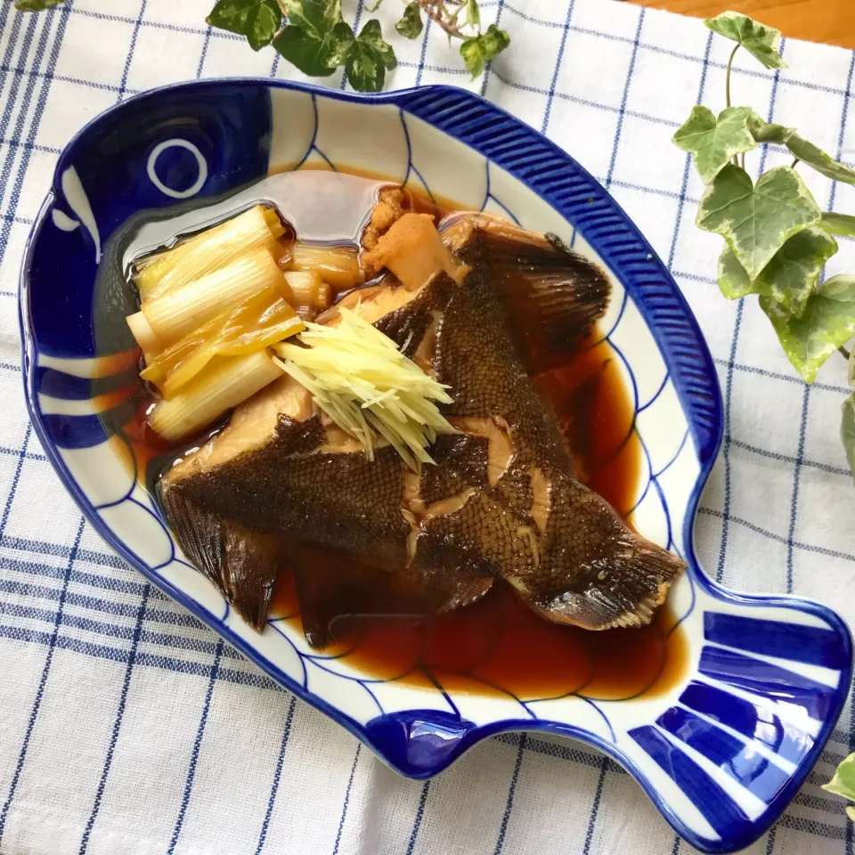 🐟カレイの煮付け  ふっくらフワフワに炊けた❣️|Hollyさん