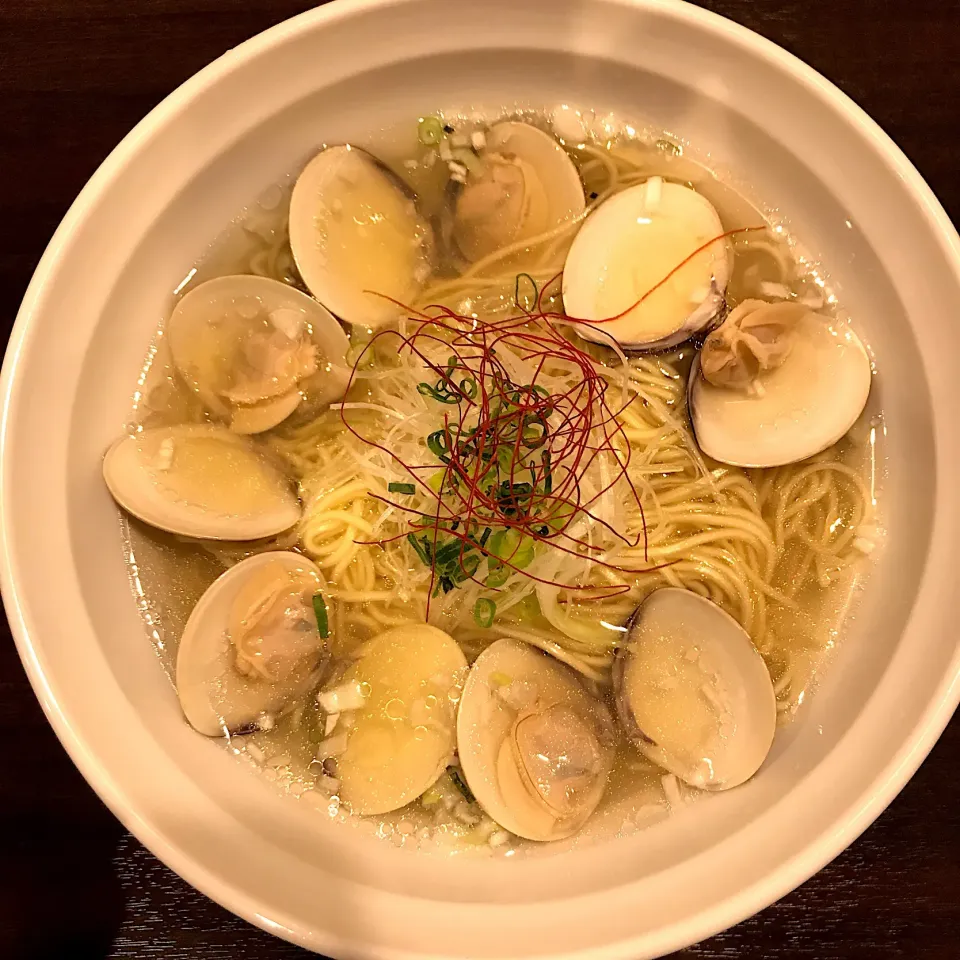 Snapdishの料理写真:はまぐりラーメン|Cocoさん