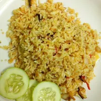 fried rice with fish tok style heheh|Siti Hajar Bt Adamさん