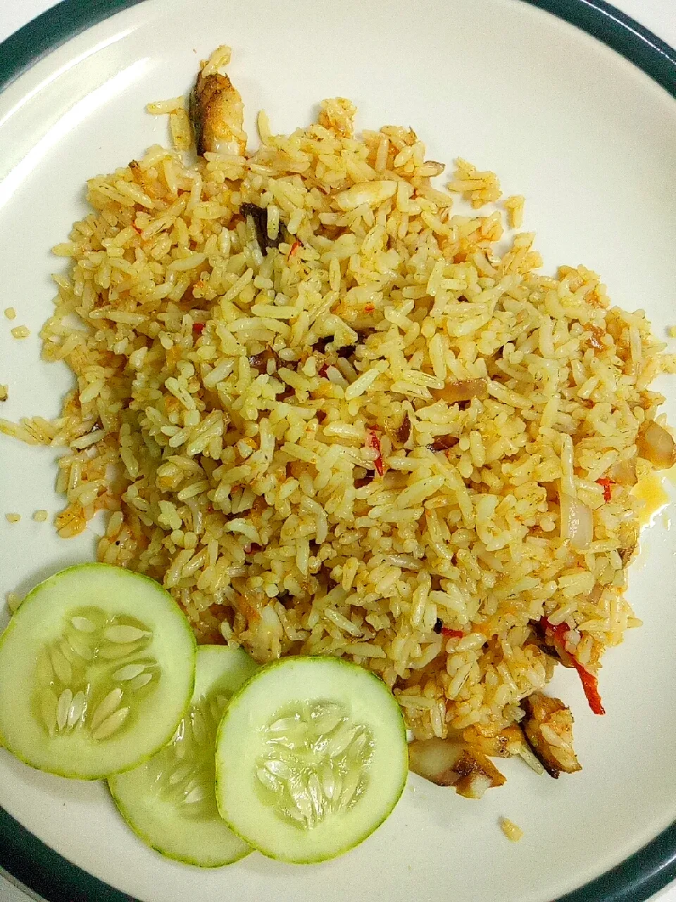 fried rice with fish tok style heheh|Siti Hajar Bt Adamさん