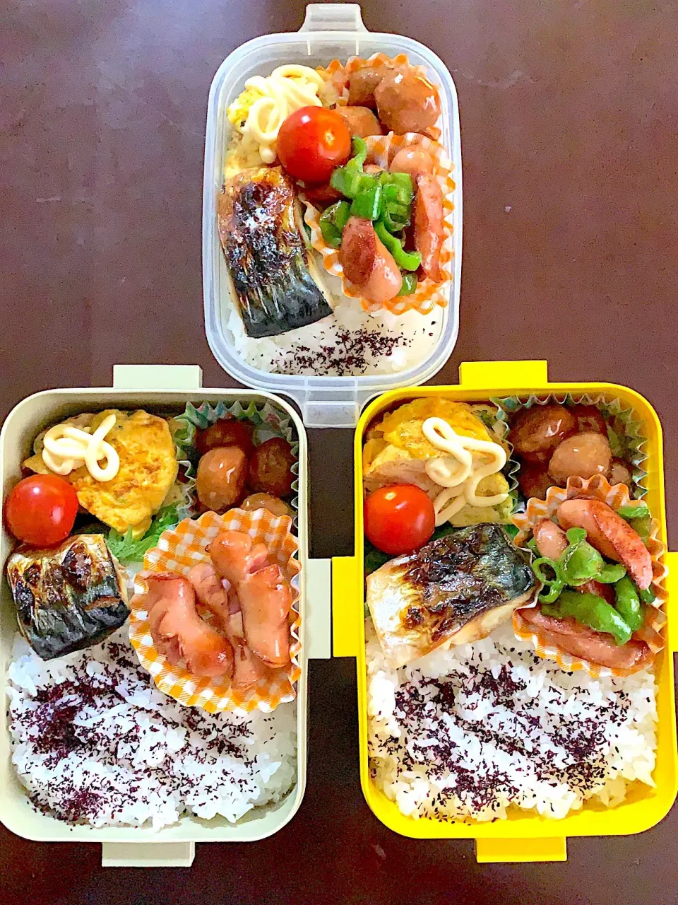 家族のお弁当🍱|まこさん