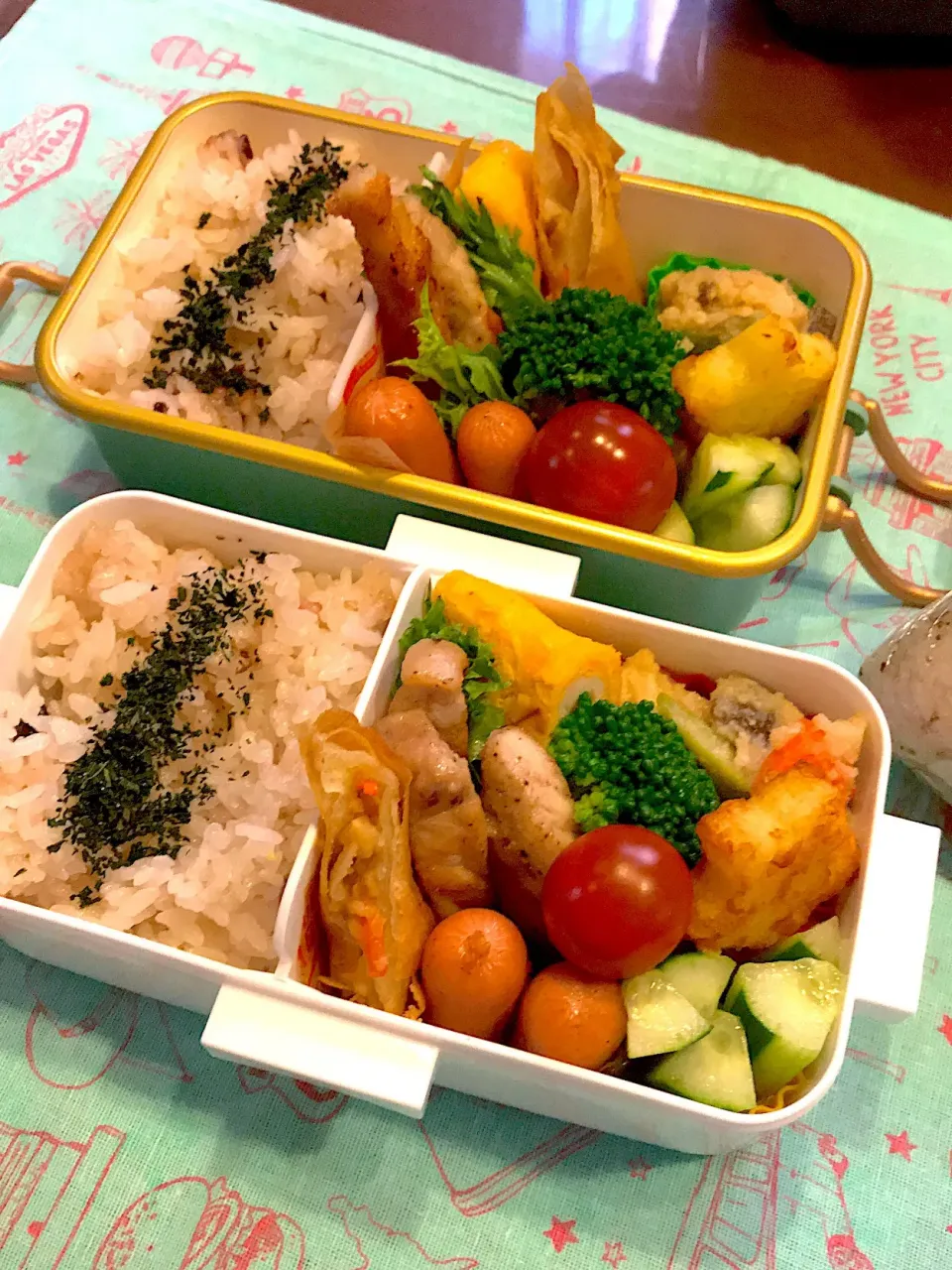 2019.5.8  JK＆自分弁当～おからの煮物🎶|rinrin*mama*さん