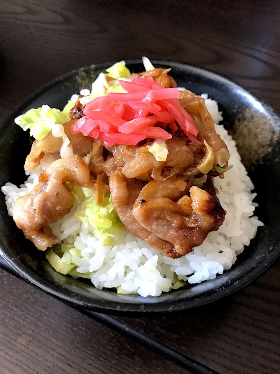 Snapdishの料理写真:豚の生姜焼き丼|Makiさん