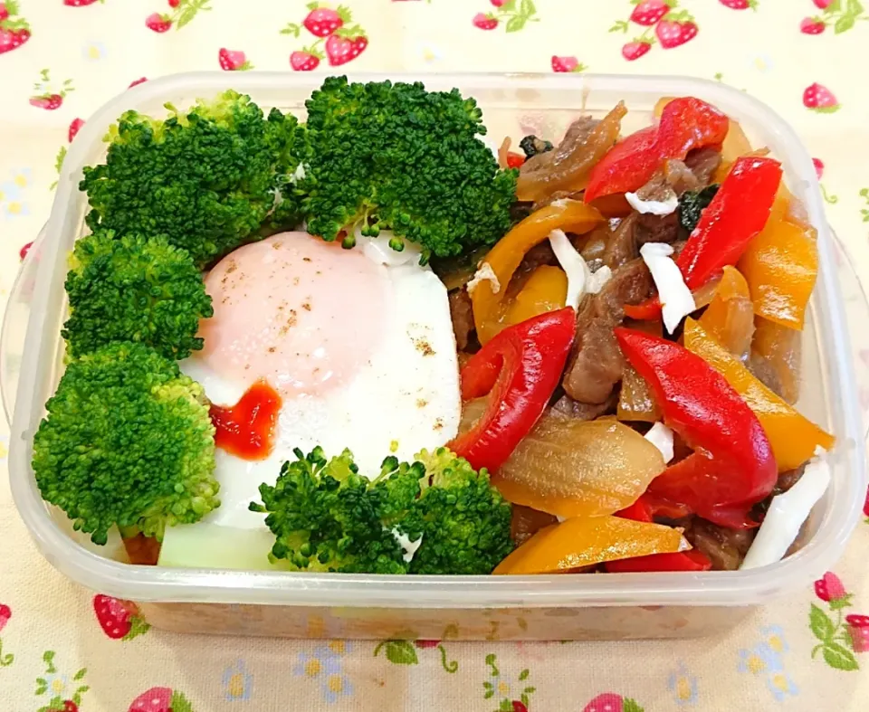 子どもが作ったお父さん弁当♥️|みちゅあしさん