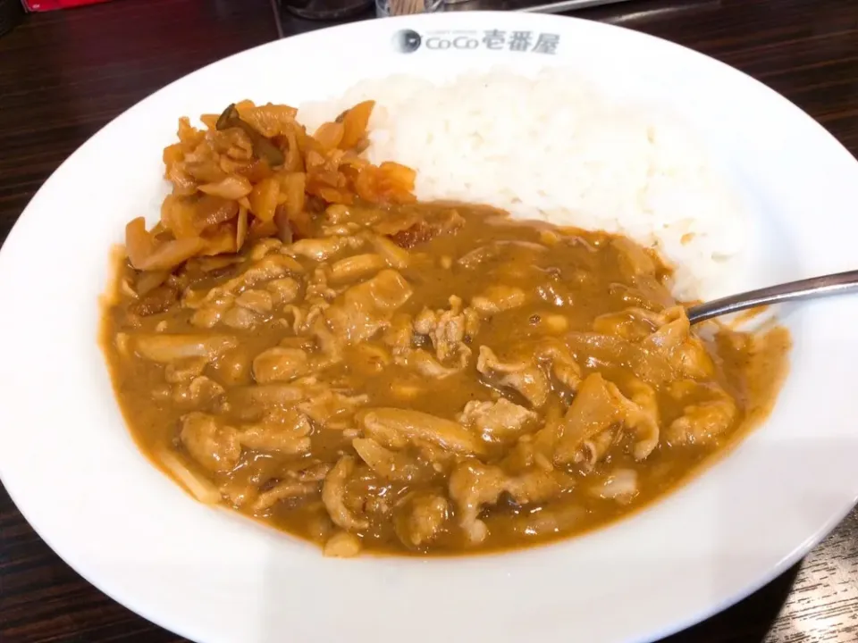 令和になってもCoCo壱番屋😻
豚しゃぶカレー🍛😋|アライさんさん