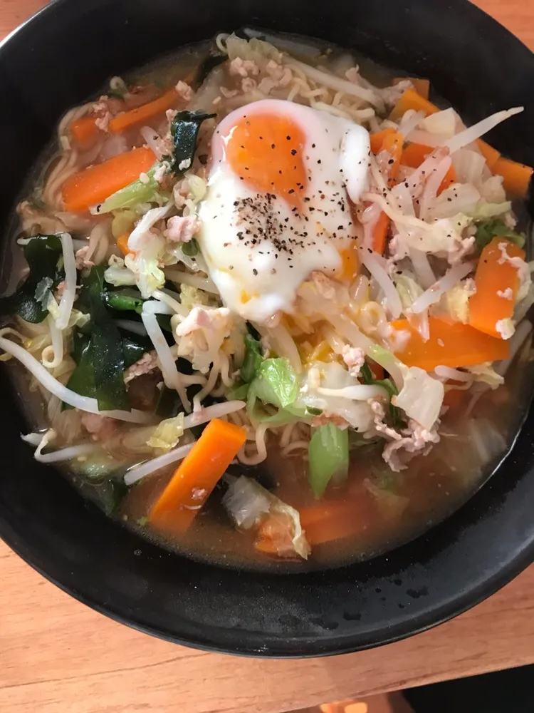 ケンジのサッポロ1番味噌ラーメン|mmmd_lさん