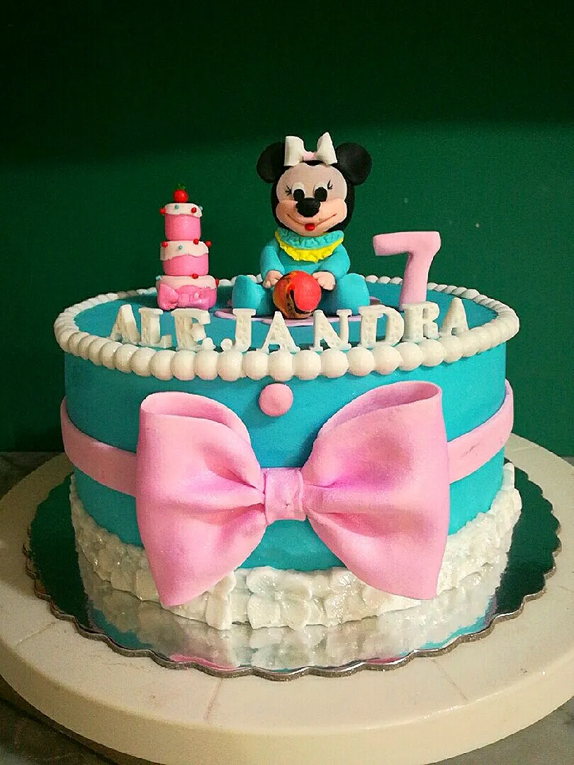 Snapdishの料理写真:torta de mickey bebe|Zullyさん