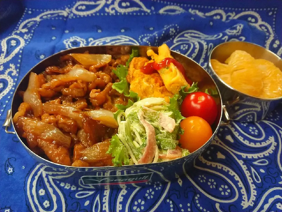 あまから豚丼弁当|クロ母さんさん