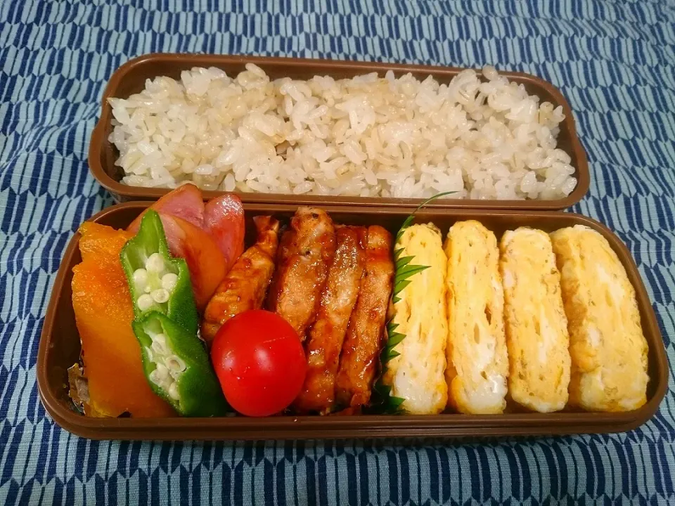 ☆今日のお弁当☆  パパのお弁当作り始めました。|hamamaさん