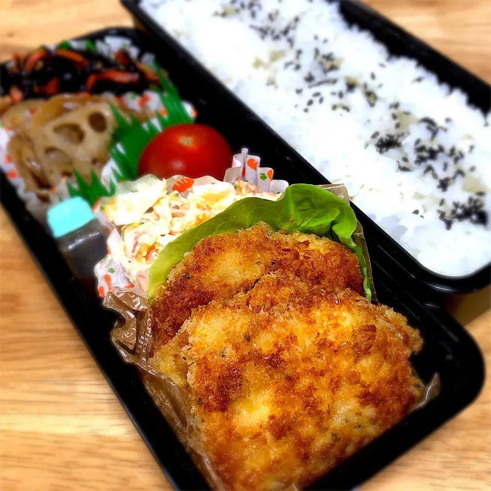 Snapdishの料理写真:男子お弁当❁¨̮
 #手作り弁当 
 #男子高校生弁当 
 #お弁当記録|ゆめぴりかさん