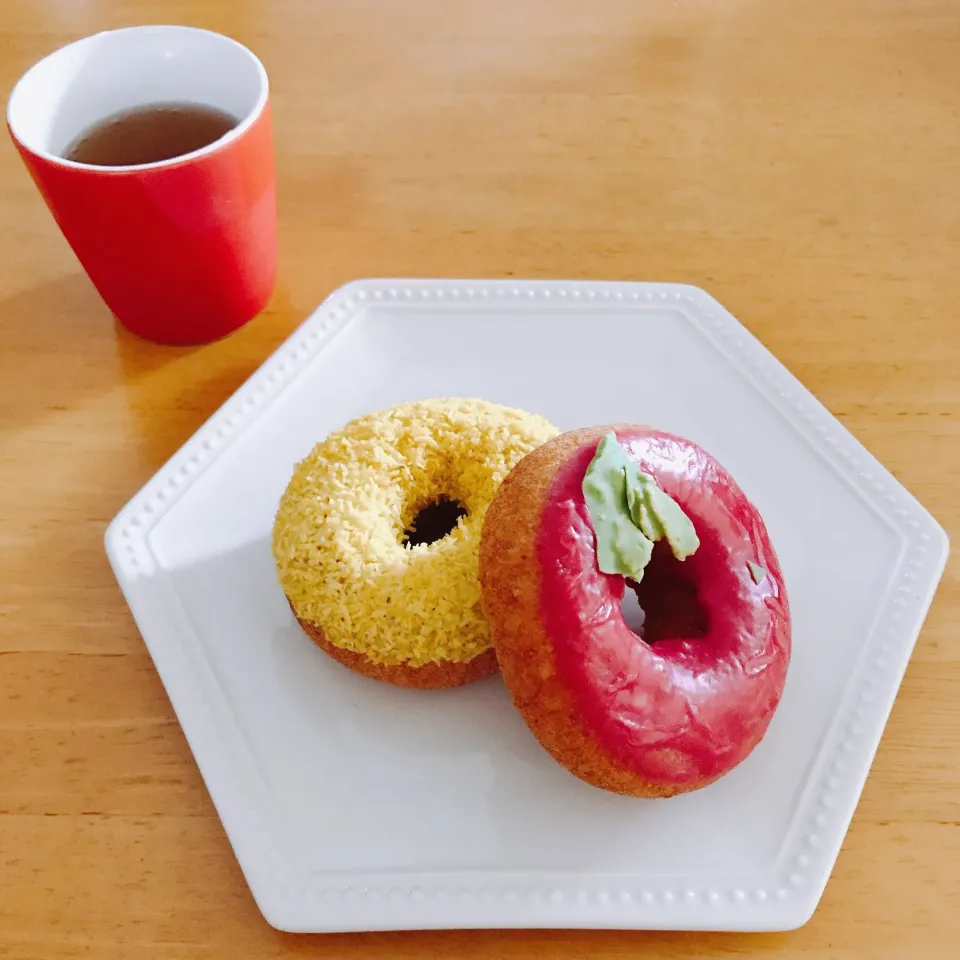 Snapdishの料理写真:たんぽぽ    ベリー🍩|ちゃみこさん