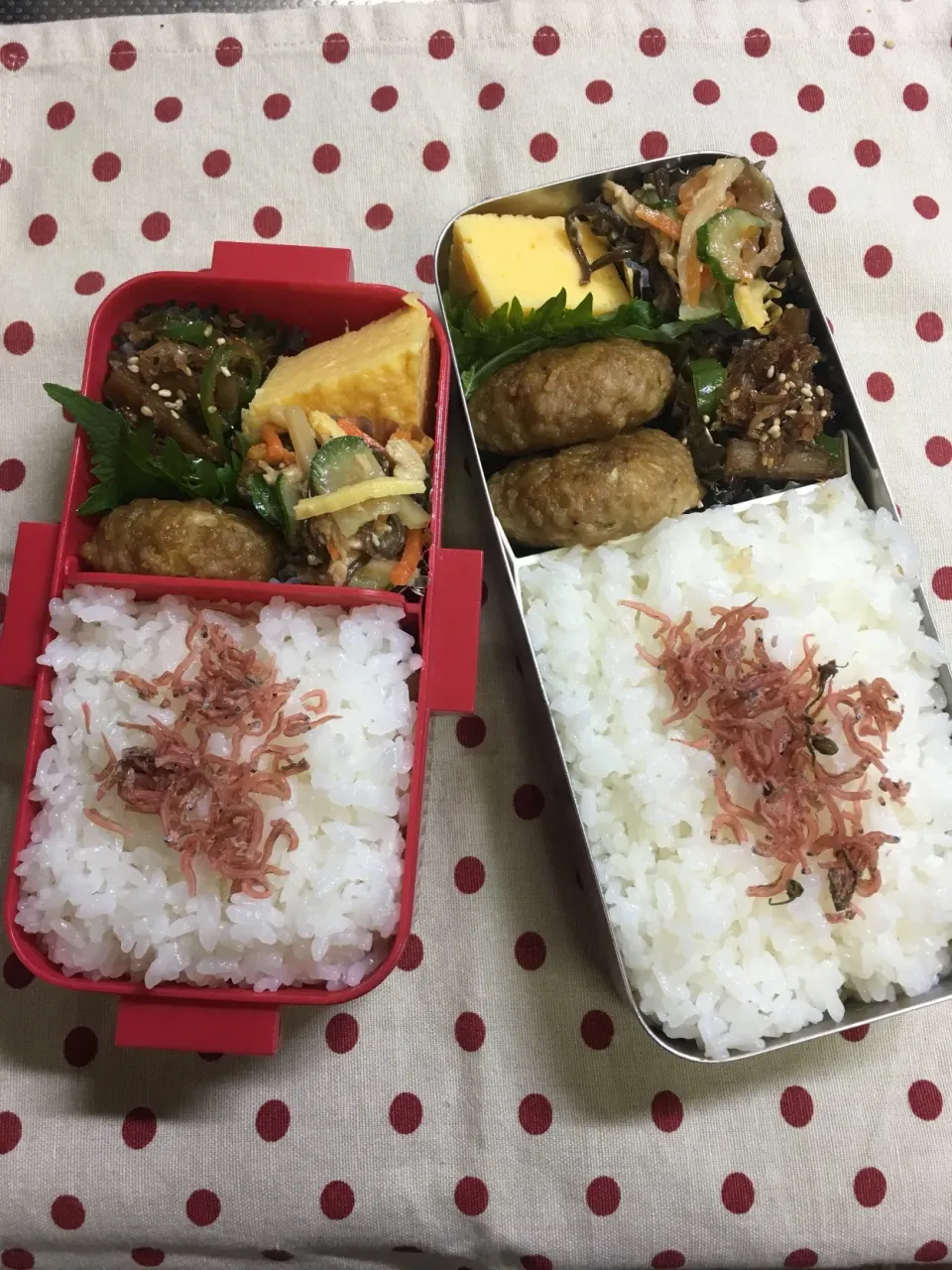 Snapdishの料理写真:5月9日 今日も ふつう弁当🍱|sakuramochiさん